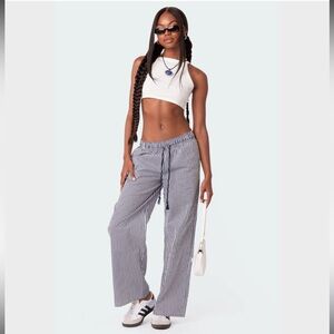 Edikted Seaside Striped Pants